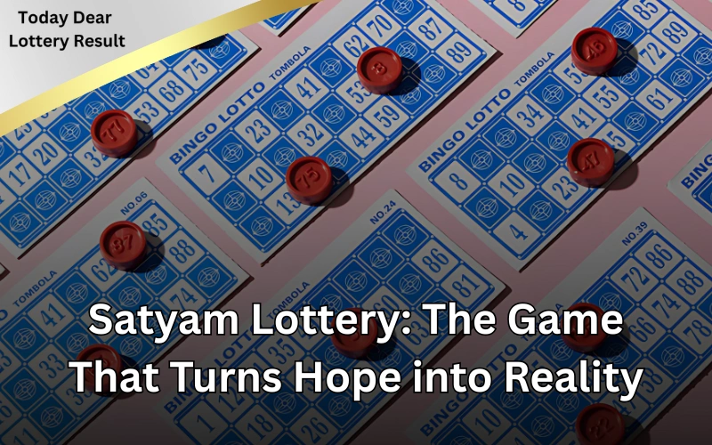 Today Dear Lottery official site for latest lottery results!