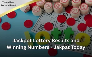 Today Dear Lottery official site for latest lottery results!