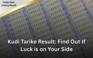 Today Dear Lottery official site for latest lottery results!